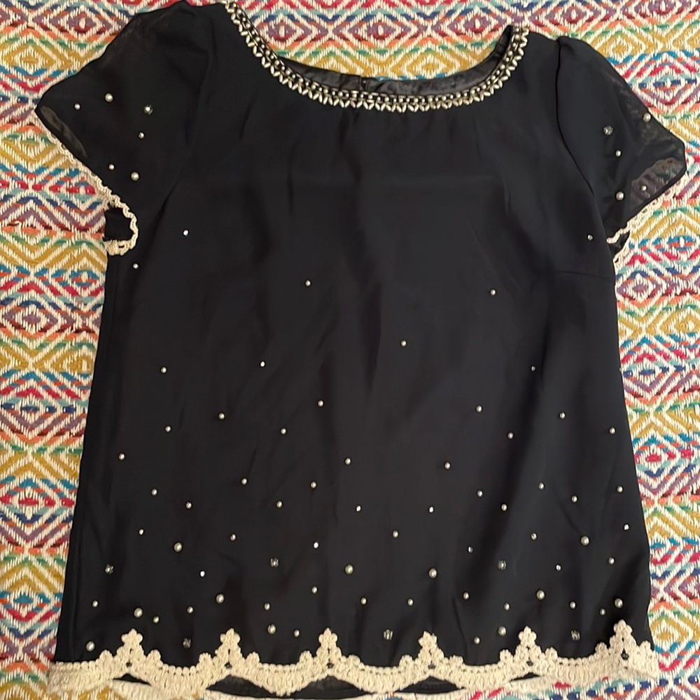 Beaded Apuweiser-richer top